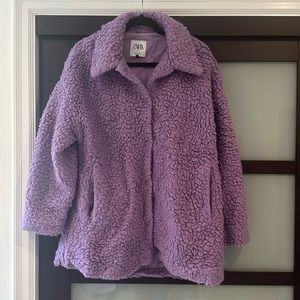 Zara teddy jacket